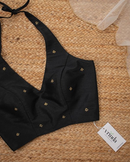 Tanusree Black Blouse