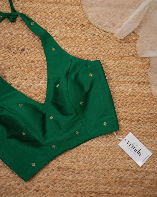 Tanusree Emerald Blouse