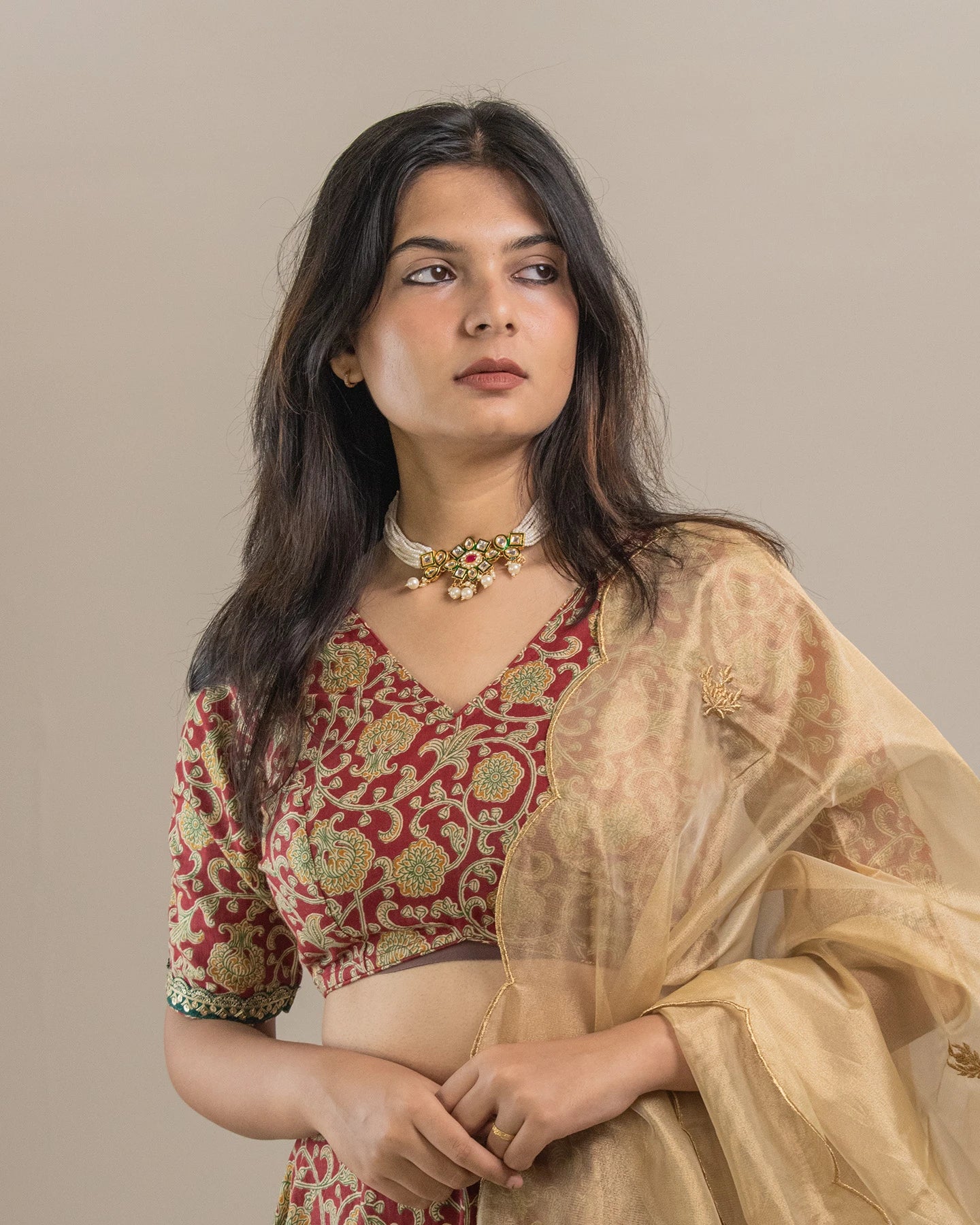 Toranlata Laal Blouse
