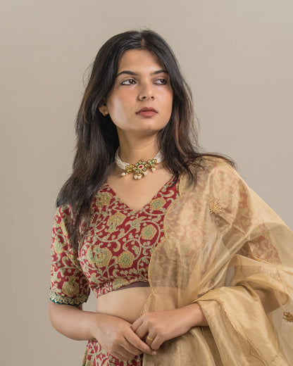 Toranlata Laal Blouse