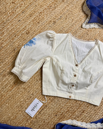 Visiting Santorini Blouse