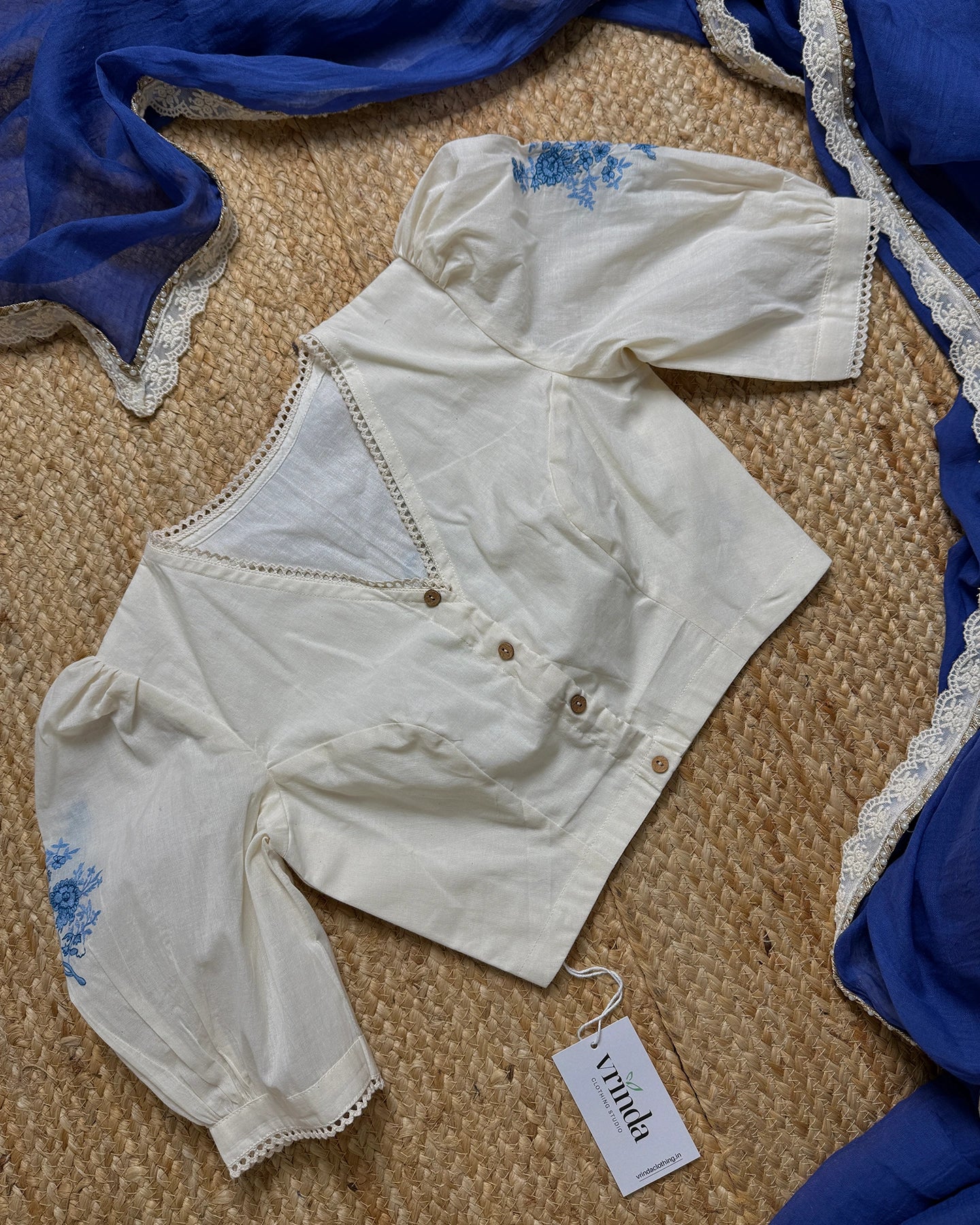 Visiting Santorini Blouse