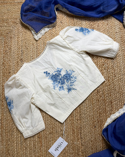 Visiting Santorini Blouse