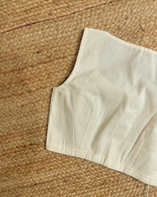 Wind Flower Beige Blouse