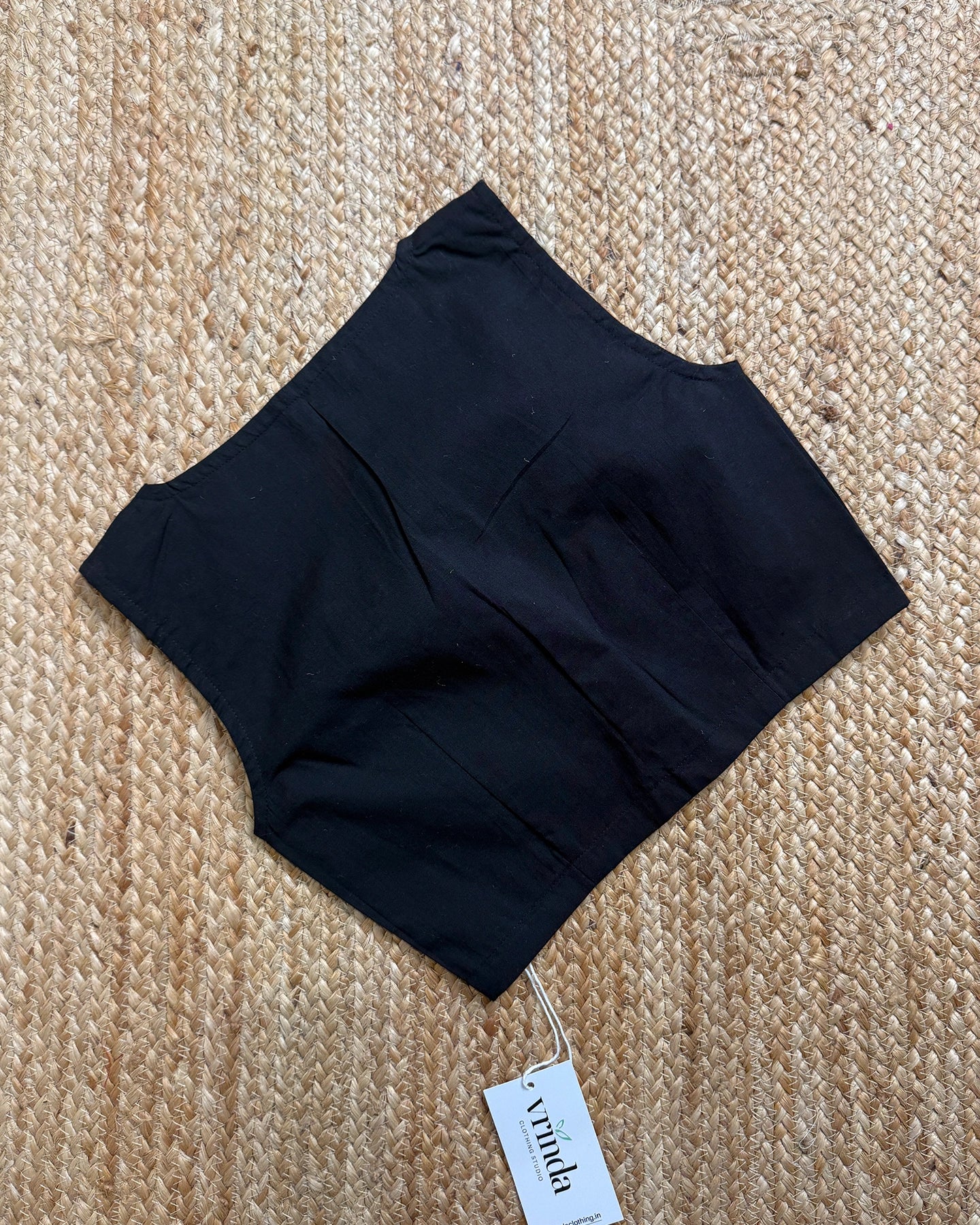Wind Flower Black Blouse