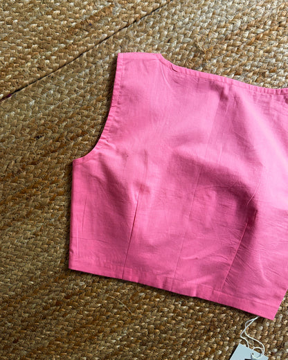 Wind Flower Pink Blouse