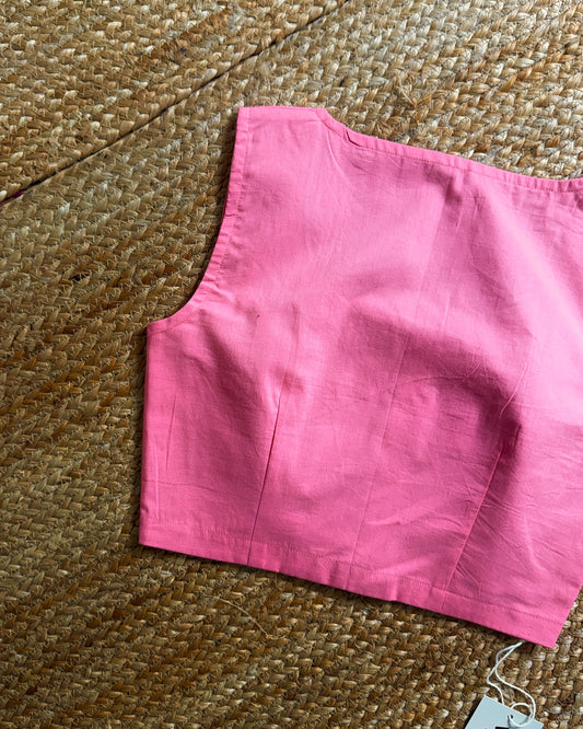 Wind Flower Pink Blouse