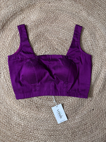 Basic Purple Blouse