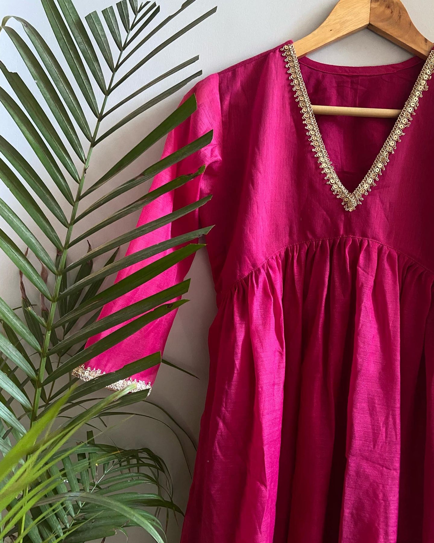 Afsana Hot Pink Kurta