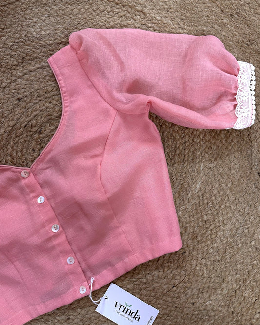 Pink Pearl Blouse