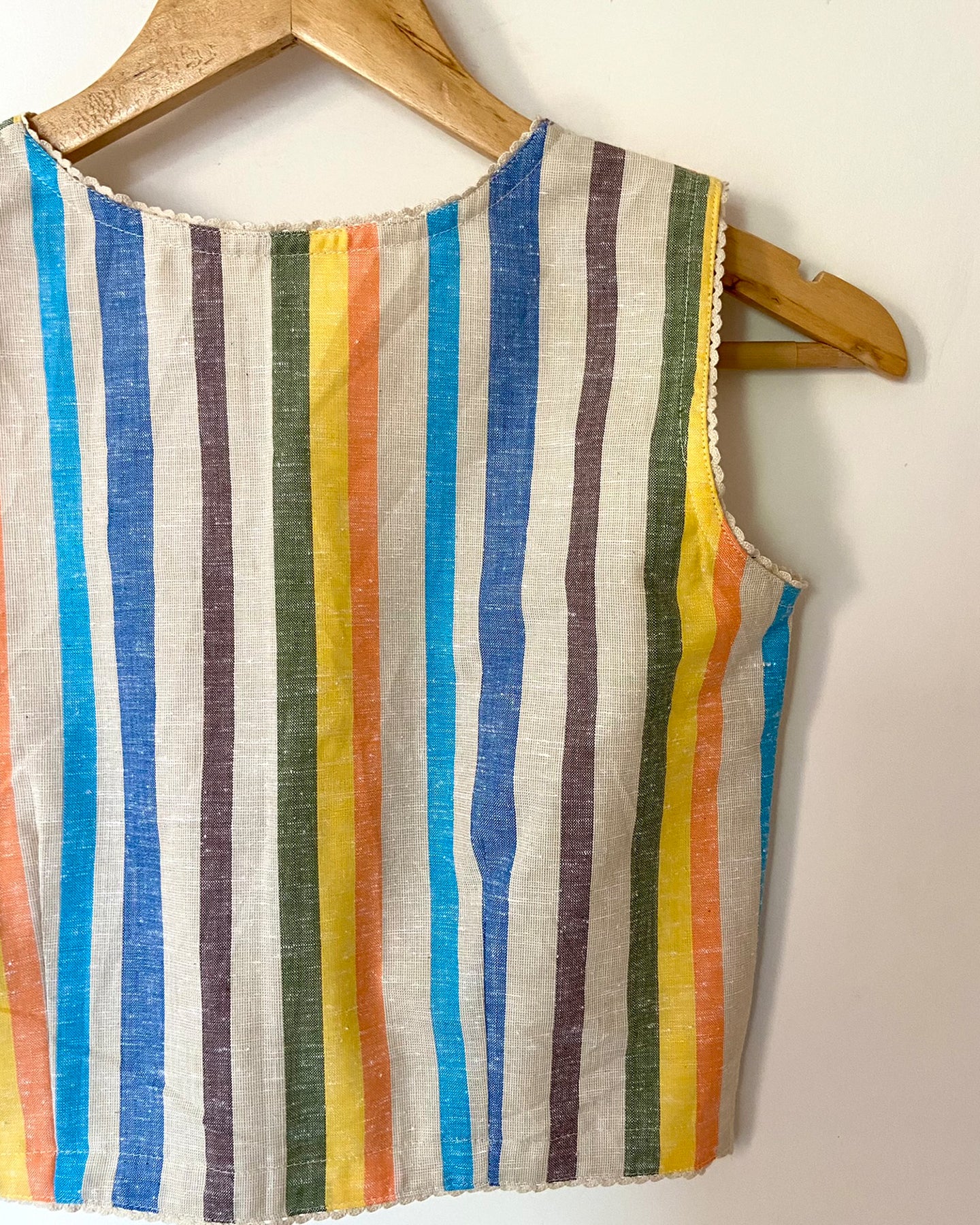 Striped Rainbow Blouse