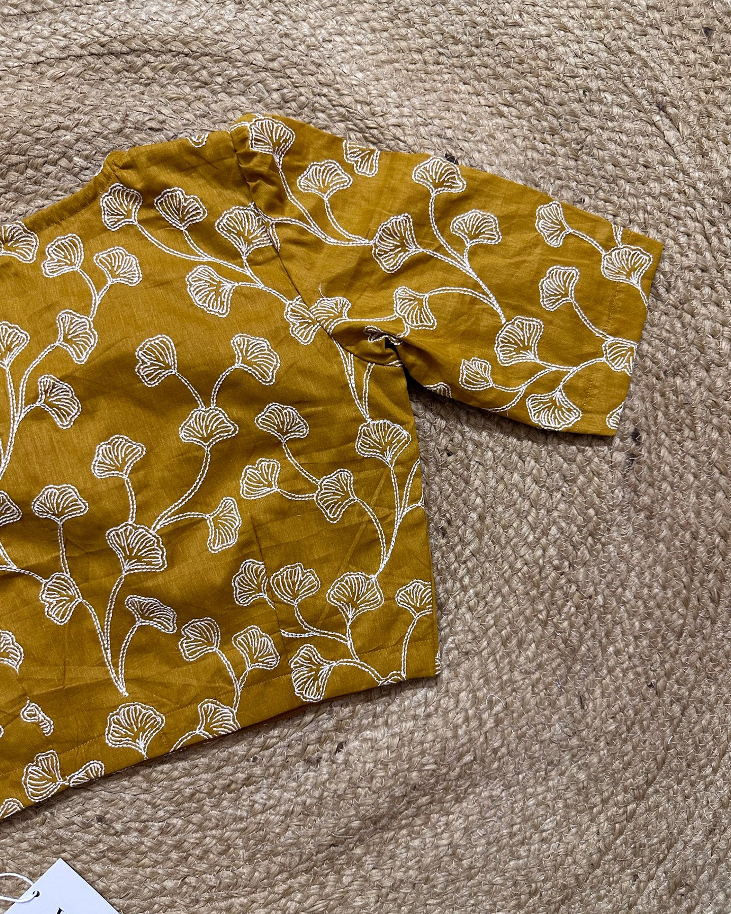 Mustard Tulip Blouse