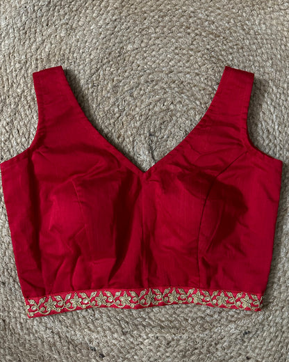 Sitara Red Blouse