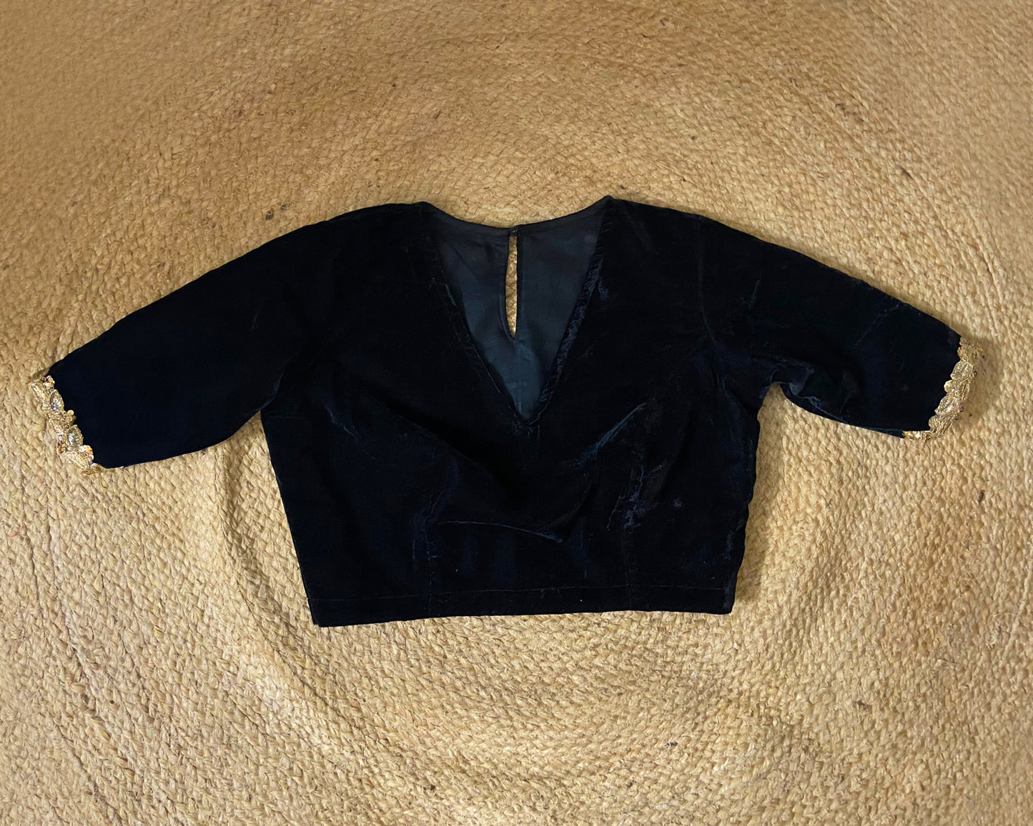 Rajkumari Black Blouse