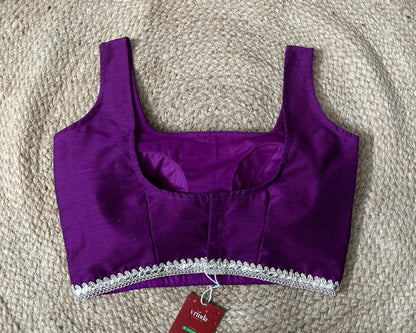 Sitara Purple Blouse