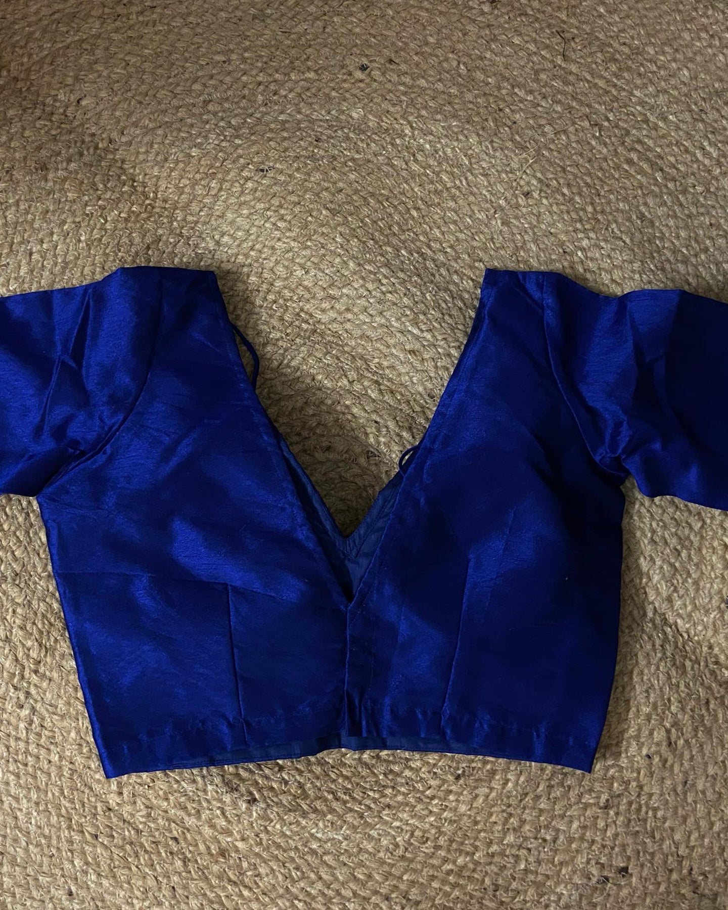 Royal Blue Shine Blouse