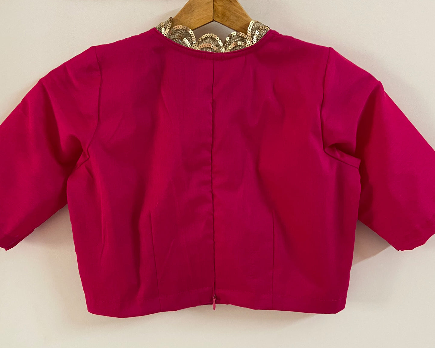 Fuchisia Shine Blouse