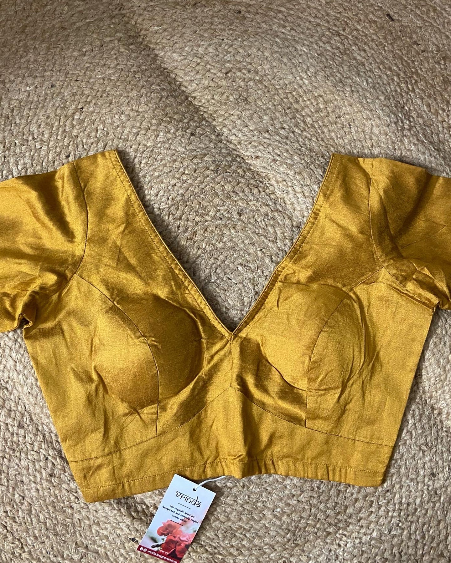 Mustard Shine Blouse