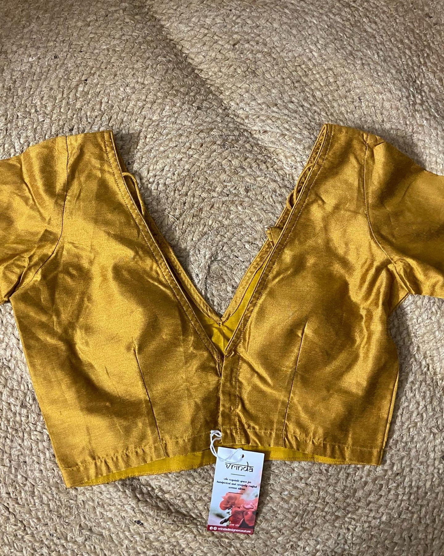 Mustard Shine Blouse