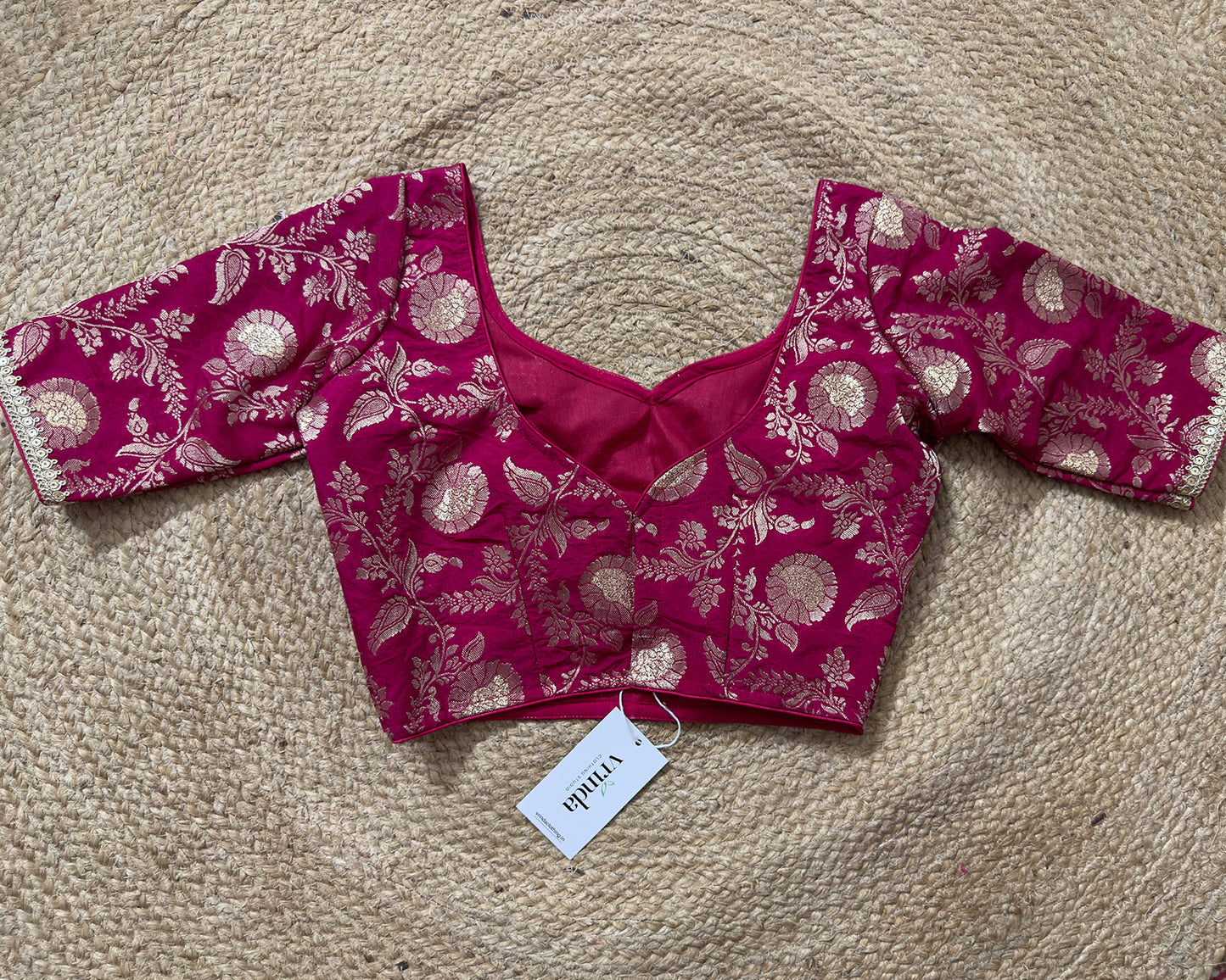 Kashish Magenta Blouse